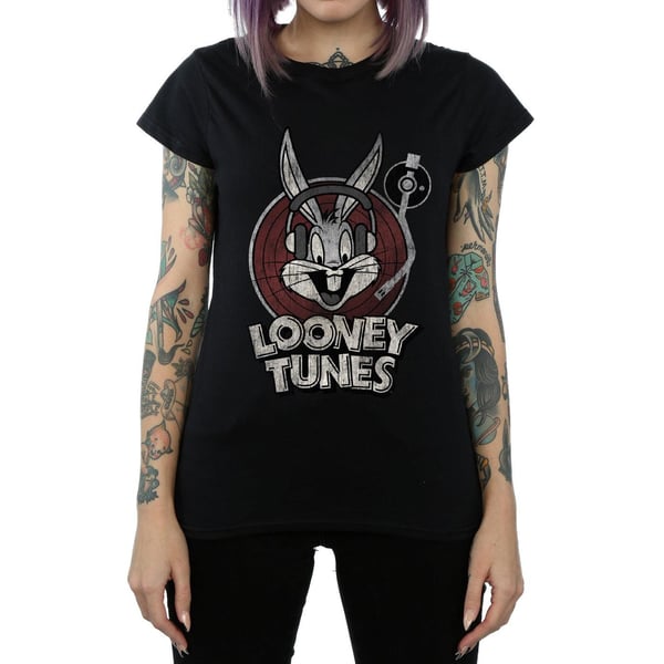 Looney Tunes Womens/Ladies Bugs Bunny Logo Cotton T-Shirt