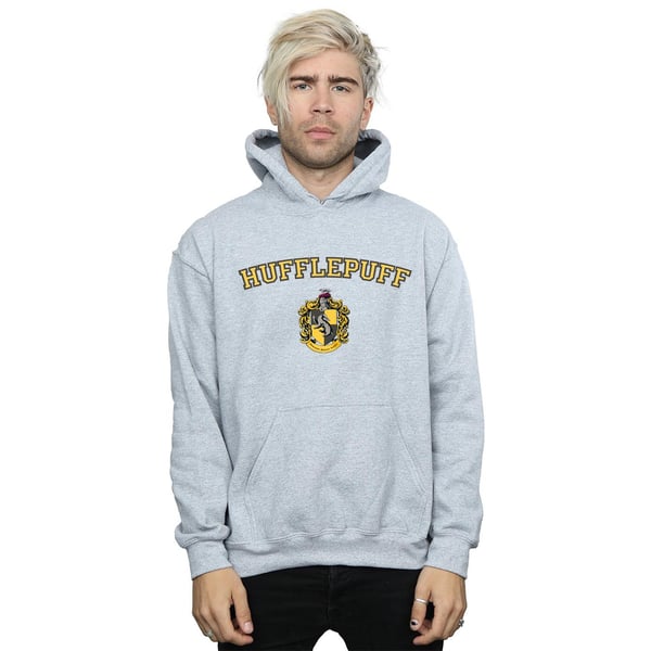 Harry Potter Mens Hufflepuff Crest Hoodie