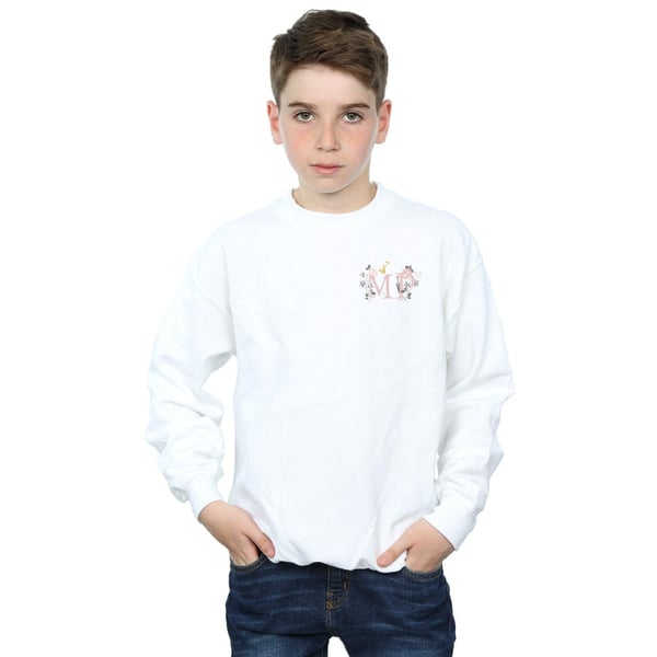 Disney Boys Mary Poppins Letter Breast Print Sweatshirt