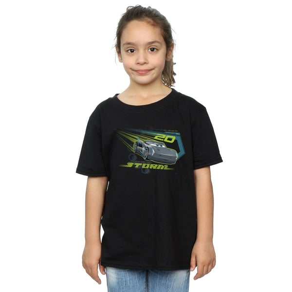 Disney Girls Cars Jackson Storm Cotton T-Shirt