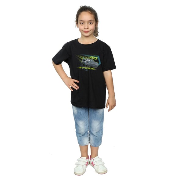 Disney Girls Cars Jackson Storm Cotton T-Shirt