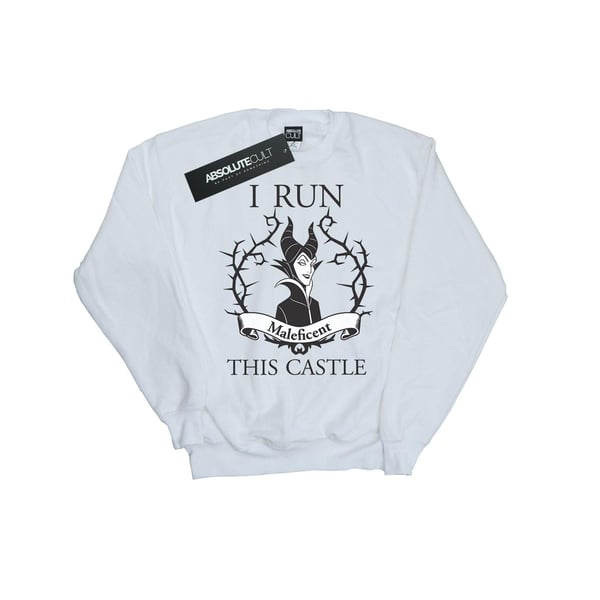 Disney Womens/Ladies Maleficent I Run This Castle Sweatshirt