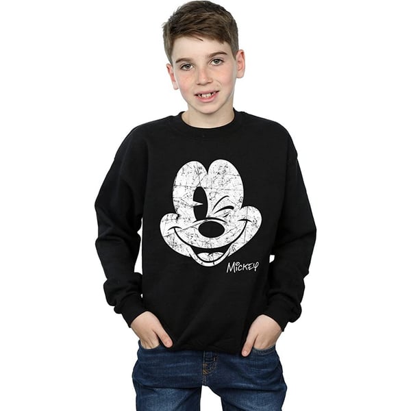 Disney Pojkar Musse Pigg Ansikte Bomullströja