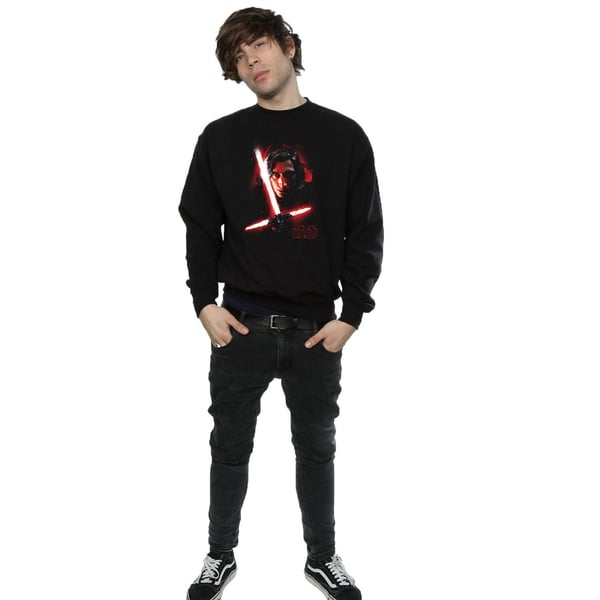 Star Wars: The Last Jedi Mens Kylo Ren Brushed Cotton Sweatshirt