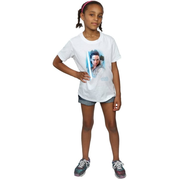 Star Wars: The Last Jedi Girls Rey Brushed Cotton T-Shirt