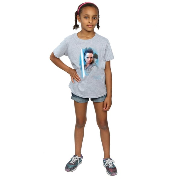 Star Wars: The Last Jedi Girls Rey Brushed Cotton T-Shirt