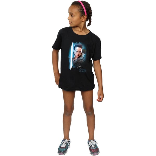 Star Wars: The Last Jedi Girls Rey Brushed Cotton T-Shirt