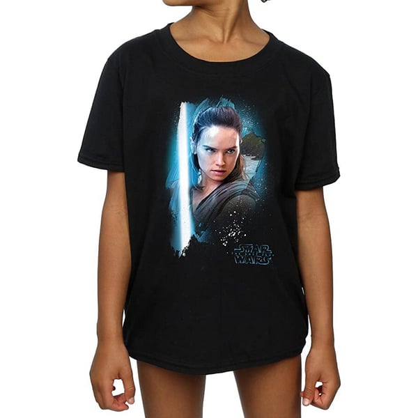 Star Wars: The Last Jedi Girls Rey Brushed Cotton T-Shirt