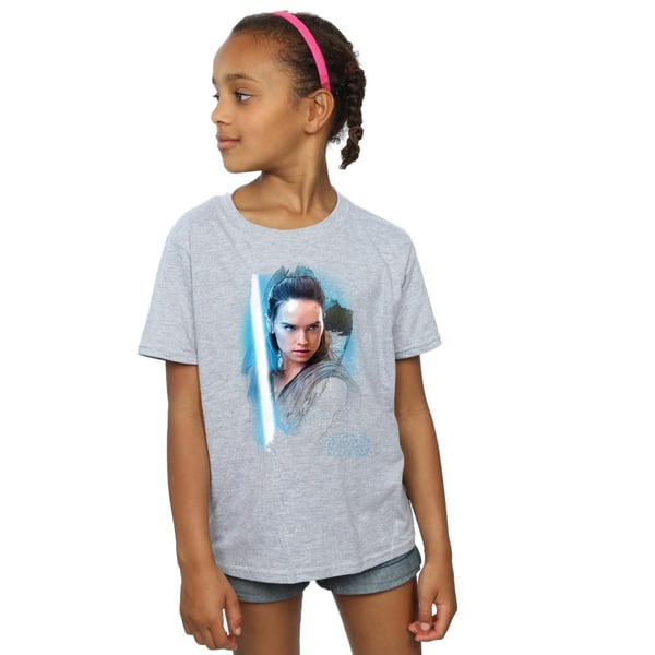 Star Wars: The Last Jedi Girls Rey Brushed Cotton T-Shirt