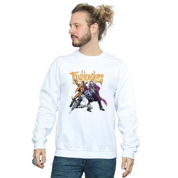 DC Comics miesten Batman Troublemakers -collegepaita