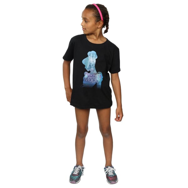 Cinderella Girls Make Your Own Magic Silhouette Cotton T-Shirt