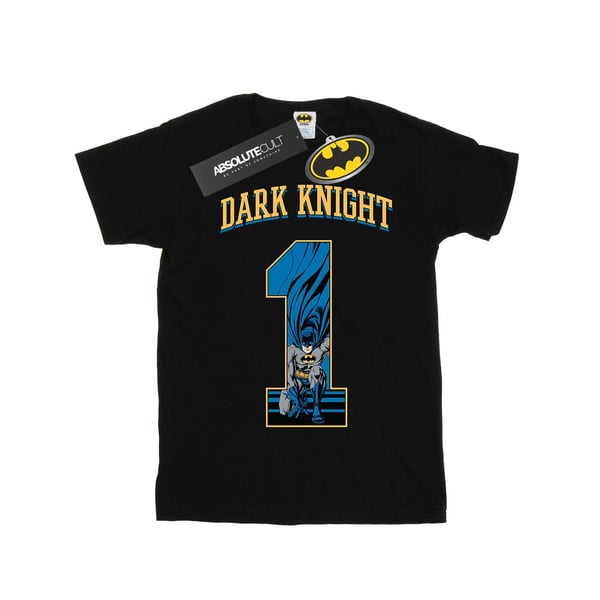 DC Comics Womens/Ladies Batman Football Dark Knight Cotton Boyfriend T-Shirt