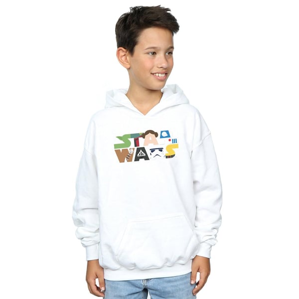 Star Wars Boys Character Logo Hoodie