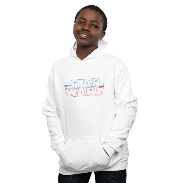 Star Wars Boys Lightsaber Logo Hoodie