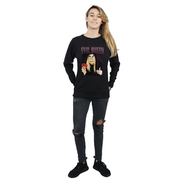 Disney Womens/Ladies Snow White Evil Queen Montage Sweatshirt