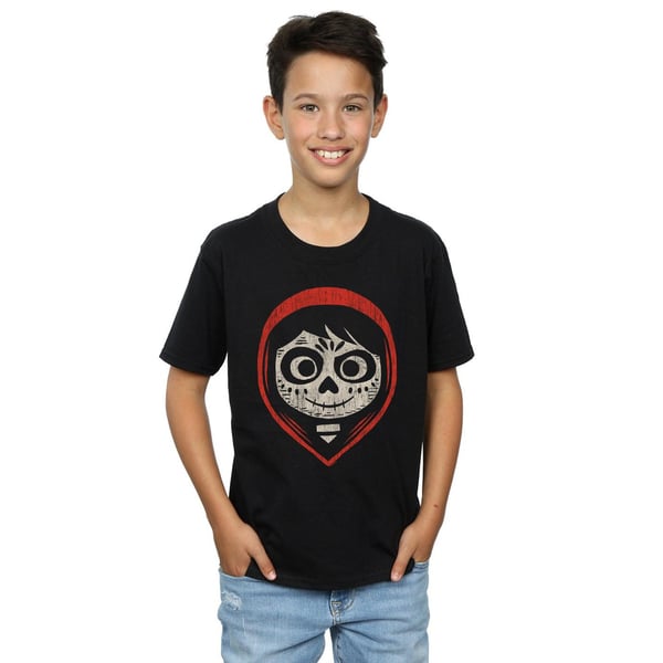 Disney Boys Coco Miguel Skeleton Face Hood T-Shirt
