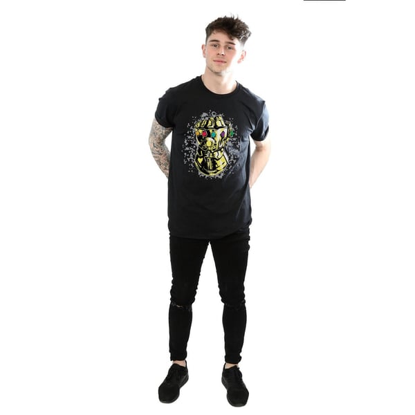 Marvel Mens Avengers Infinity War Thanos Fist T-Shirt