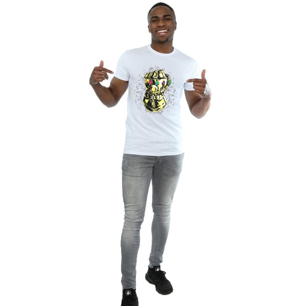 Marvel Mens Avengers Infinity War Thanos Fist T-Shirt
