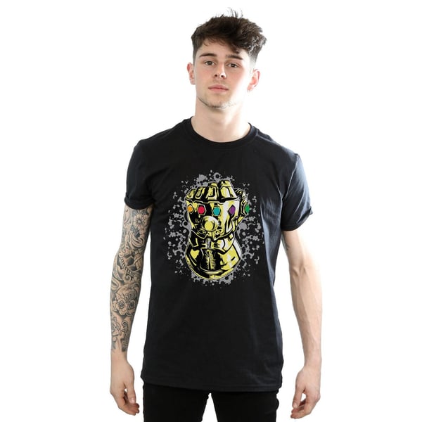 Marvel Mens Avengers Infinity War Thanos Fist T-Shirt