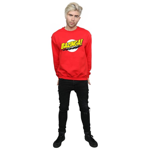 The Big Bang Theory Mens Bazinga Cotton Sweatshirt