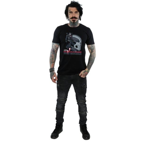 Marvel Mens Avengers Infinity War War Machine Character T-Shirt