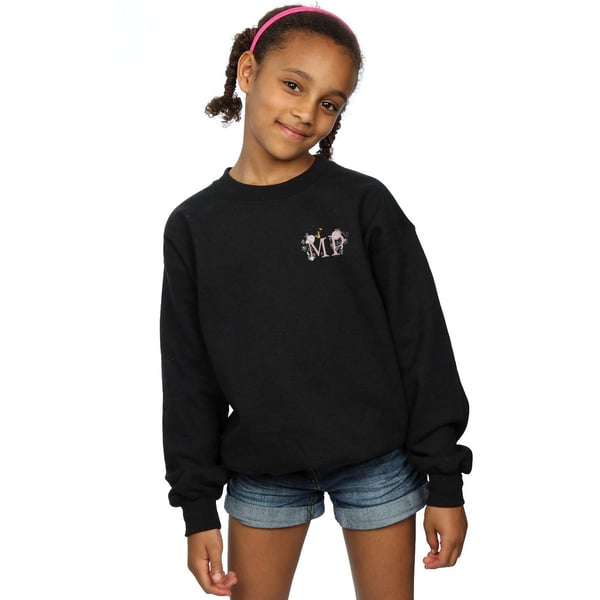 Disney Girls Mary Poppins Letter Breast Print Sweatshirt