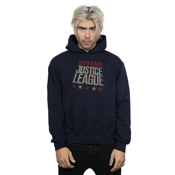 DC Comics Mens Justice League Movie United We Stand Hoodie
