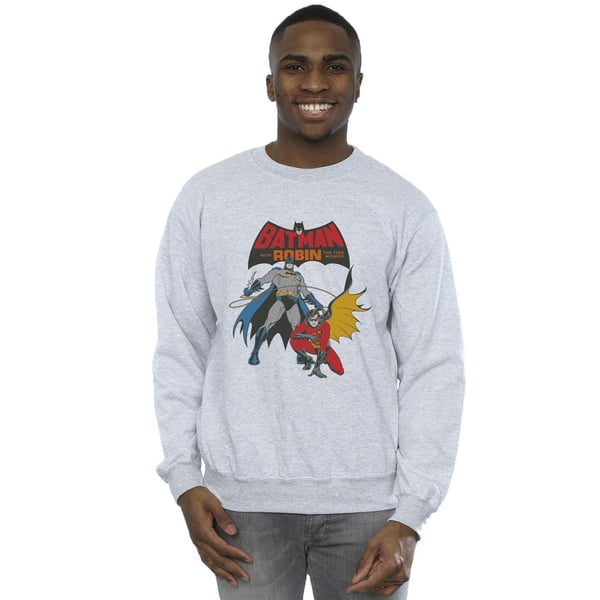 DC Comics Mens Batman And Robin Sweatshirt