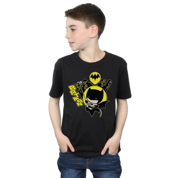 DC Comics Boys Chibi Batman Swinging T-Shirt