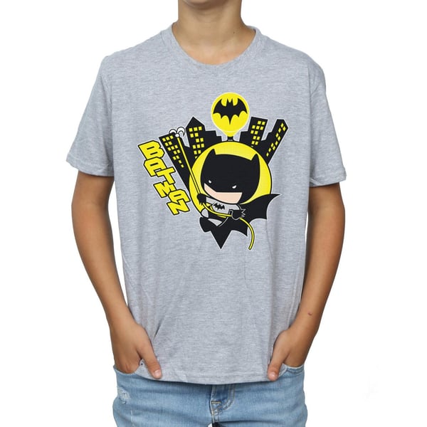 DC Comics Boys Chibi Batman Swinging T-Shirt