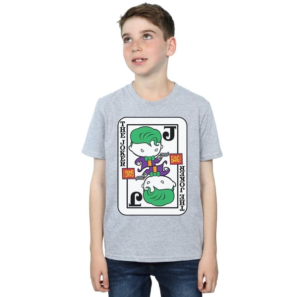 DC Comics Boys Chibi Joker Playing Card T-Shirt