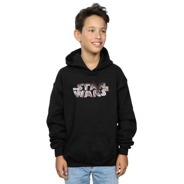 Star Wars Boys The Last Jedi Spray Logo Hoodie