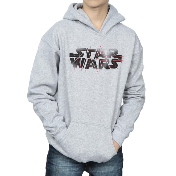Star Wars Boys The Last Jedi Spray Logo Hoodie