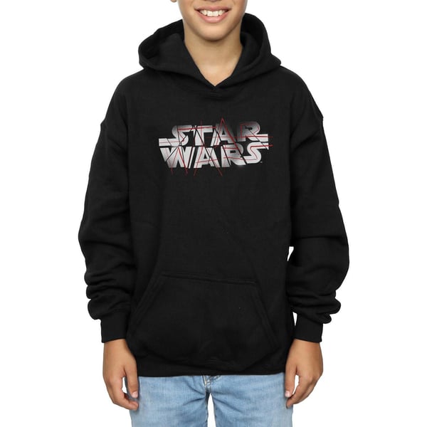 Star Wars Boys The Last Jedi Spray Logo Hoodie