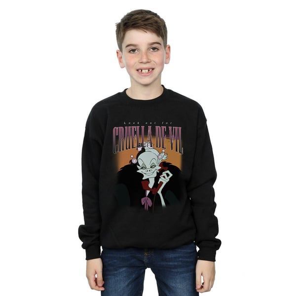 Disney Boys Cruella De Vil Homage Sweatshirt