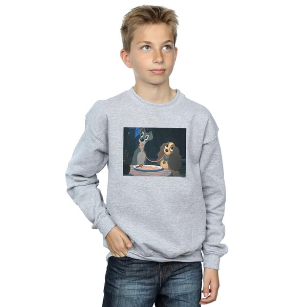 Disney Boys Lady And The Tramp Spaghetti Slurp Sweatshirt