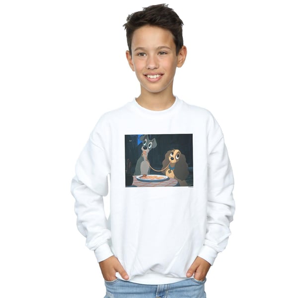 Disney Boys Lady And The Tramp Spaghetti Slurp Sweatshirt