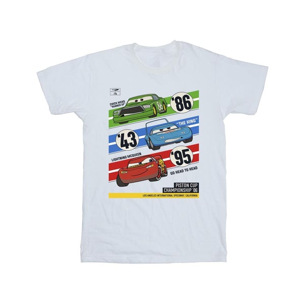 Disney Girls Cars Piston Cup Champions Cotton T-Shirt