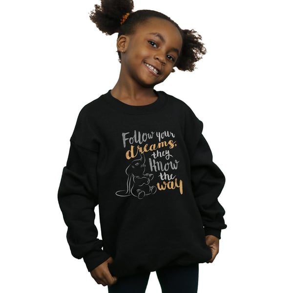 Disney Girls Dumbo Follow Your Dream Sweatshirt