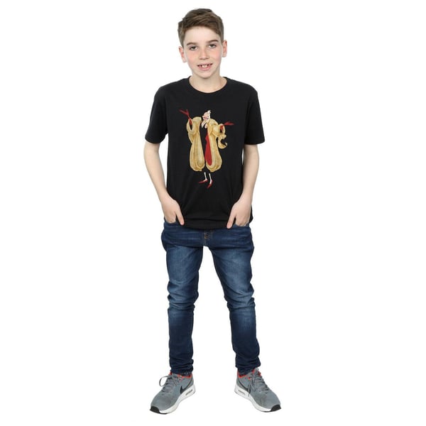 Disney Boys 101 Dalmatians Classic Cruella De Vil T-Shirt