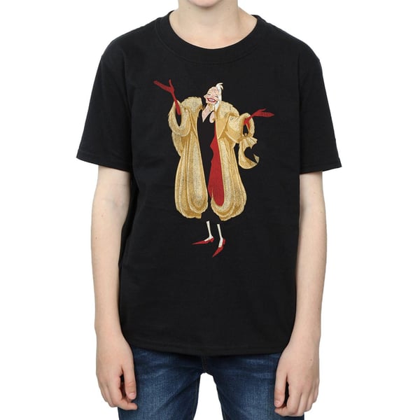 Disney Boys 101 Dalmatians Classic Cruella De Vil T-Shirt