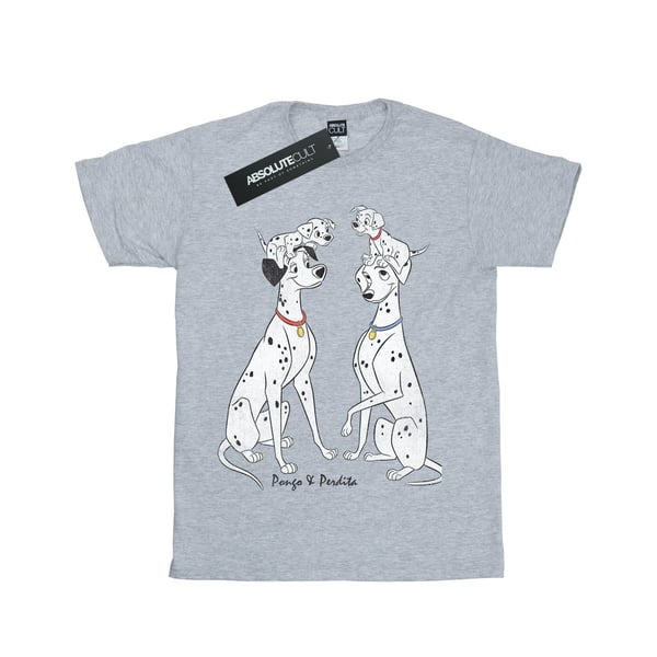 Disney Pojkar 101 Dalmatiner Klassisk Pongo Och Perdita T-Shirt