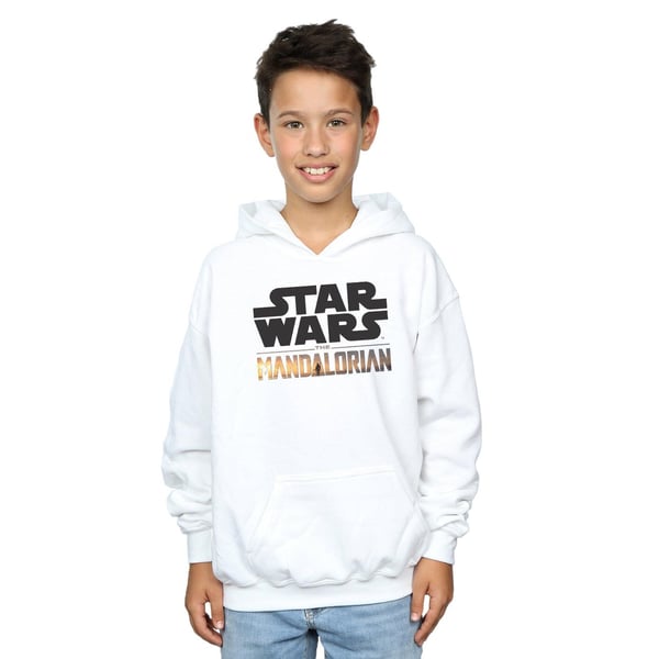 Star Wars Boys The Mandalorian Logo Hoodie
