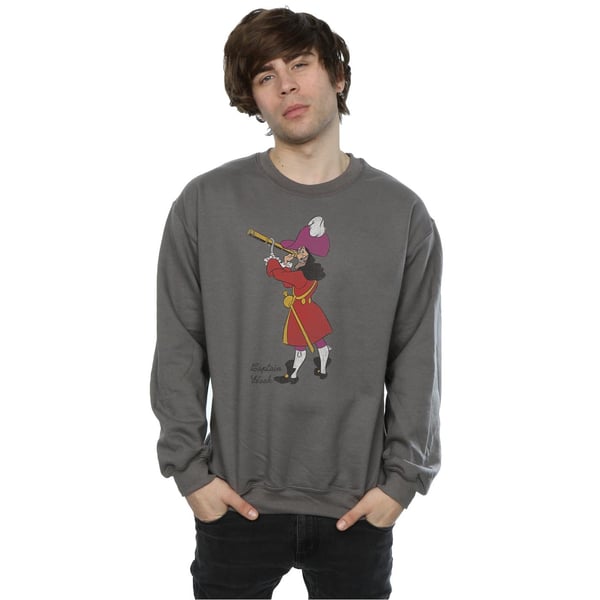 Peter Pan Mens Classic Captain Hook Heather Sweatshirt