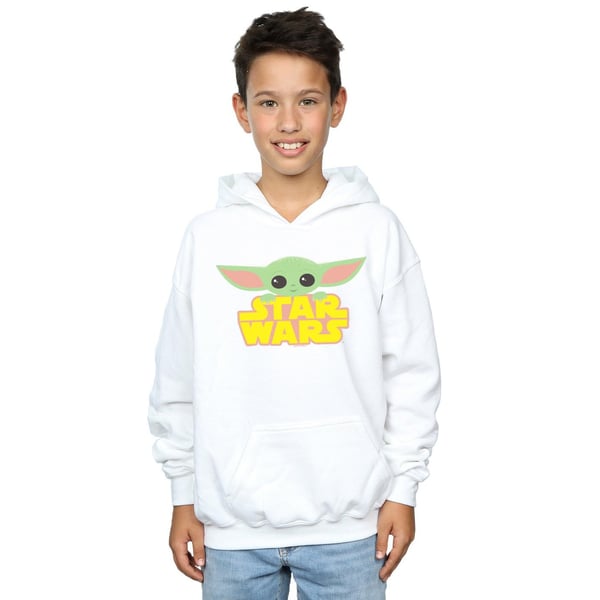 Star Wars Boys The Mandalorian The Child And Logo Hoodie