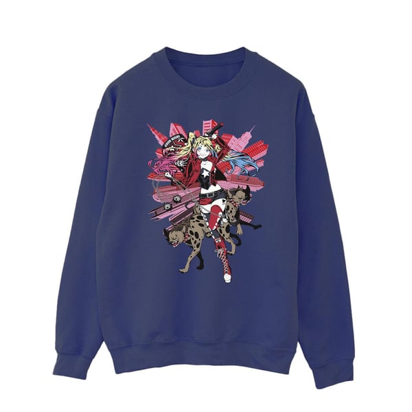 DC Comics Mens Harley Quinn Hyenas Sweatshirt