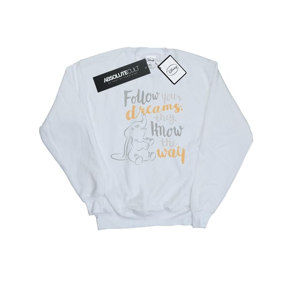 Disney Womens/Ladies Dumbo Follow Your Dream Sweatshirt