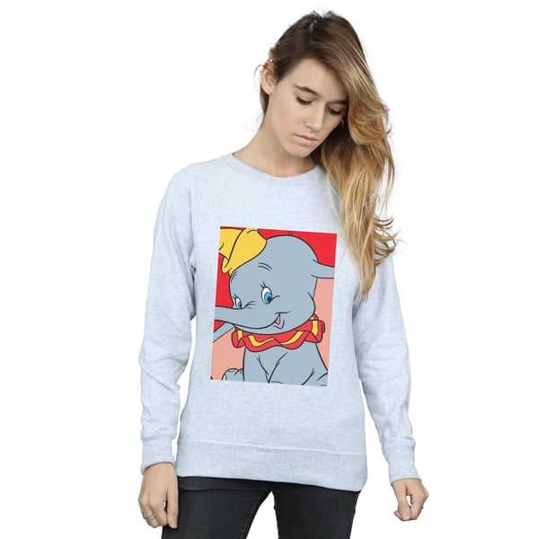 Disney Womens/Ladies Dumbo Portrait Sweatshirt