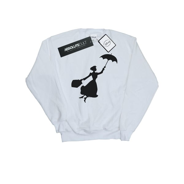 Disney Flickor Mary Poppins Flygande Silhuett Tröja