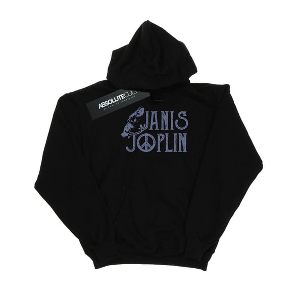 Janis Joplin Womens/Ladies Type Logo Hoodie